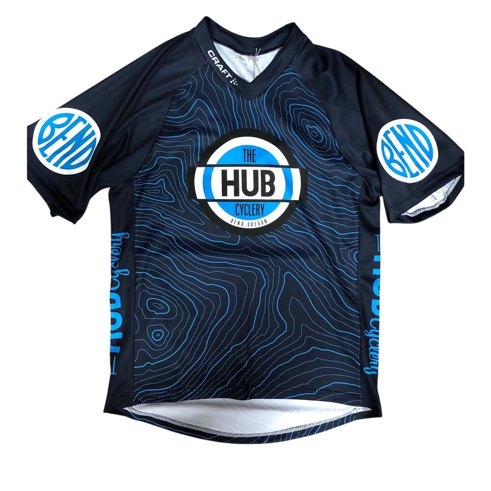 Hub Cyclery Men's Loose Fit MTB Jersey - Small